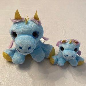 Surprizamals Blue Dino Plush Stuffed Animals